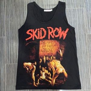 Skid Row band womens tank